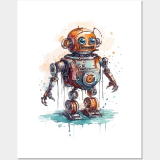 Robot1K Posters and Art